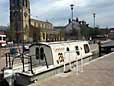 Our Wilderness boat in  the Armentieres Square lock