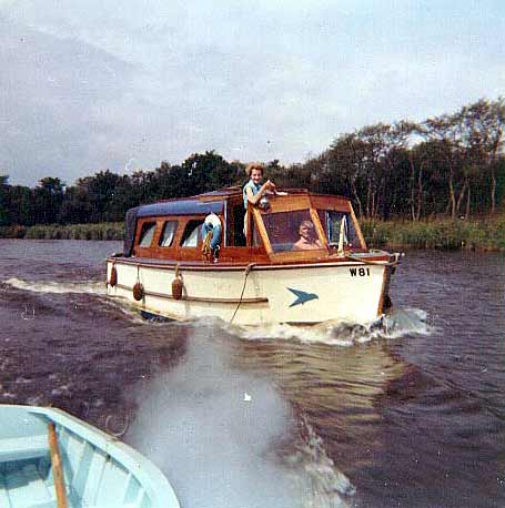 Norfolk Broads - wooden boats