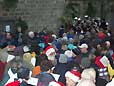 Christmas carol service at Gibson Mill