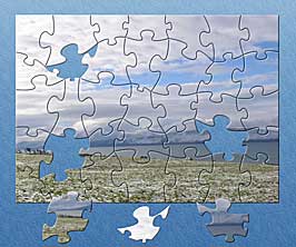 Winter jigsaw Winter jigsaw