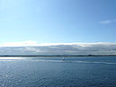 Bamburgh Castle from Inner Farne