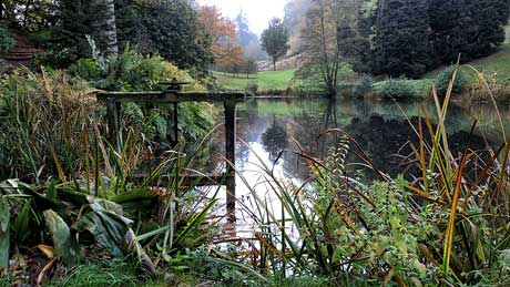 The Stable Pond - Powis Castle Gardens, Wrexham (OS Grid Ref. SJ214062 Nearest Post Code SY21 8RG)