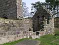St. Blane's Chapel dates from the 12th century.