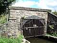 Standedge Tunnel - Gates are only unlocked to allow the passage of boats.