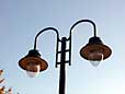 New street lighting mimics ancient gas lighting