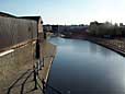 This is the start of the new section of canal through Stalybridge