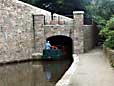 The new bridge / tunnel at Uppermill