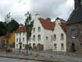 Typical house style, with whitewashed cottages