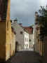 Culross's cobbled streets