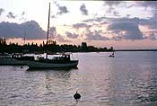 Sunset over Oulton Broad 1966