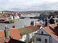 Whitby harbour from the West Cliff