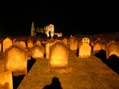 St. Mary's churchyard and the ruins of Whitby Abbey