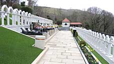 Aberfan cemetery is a very poignant place, even so many years after the tragedy