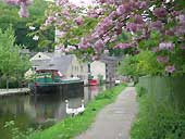 The Rochdale Canal - Hebden Bridge W.Yorks.